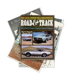 Road Test from Road and Track July 72 - Click to view album
